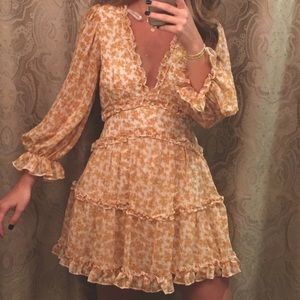 Ruffled Formal Dress